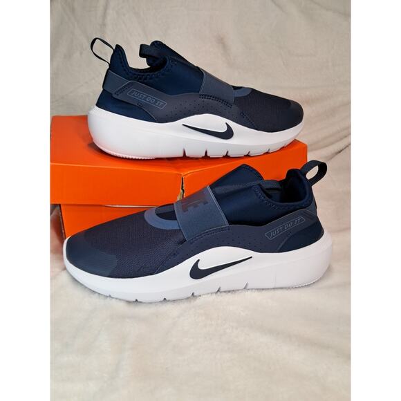 Nike Other - Nike Flex Runner 4 Big Kids' Running Shoes (Midnight N) Size 7